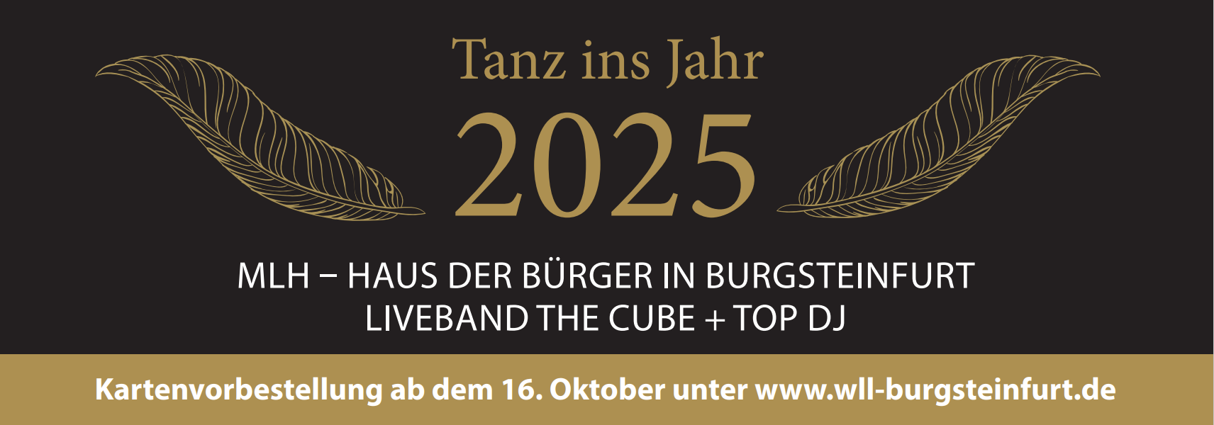 Schriftzug Banner A3