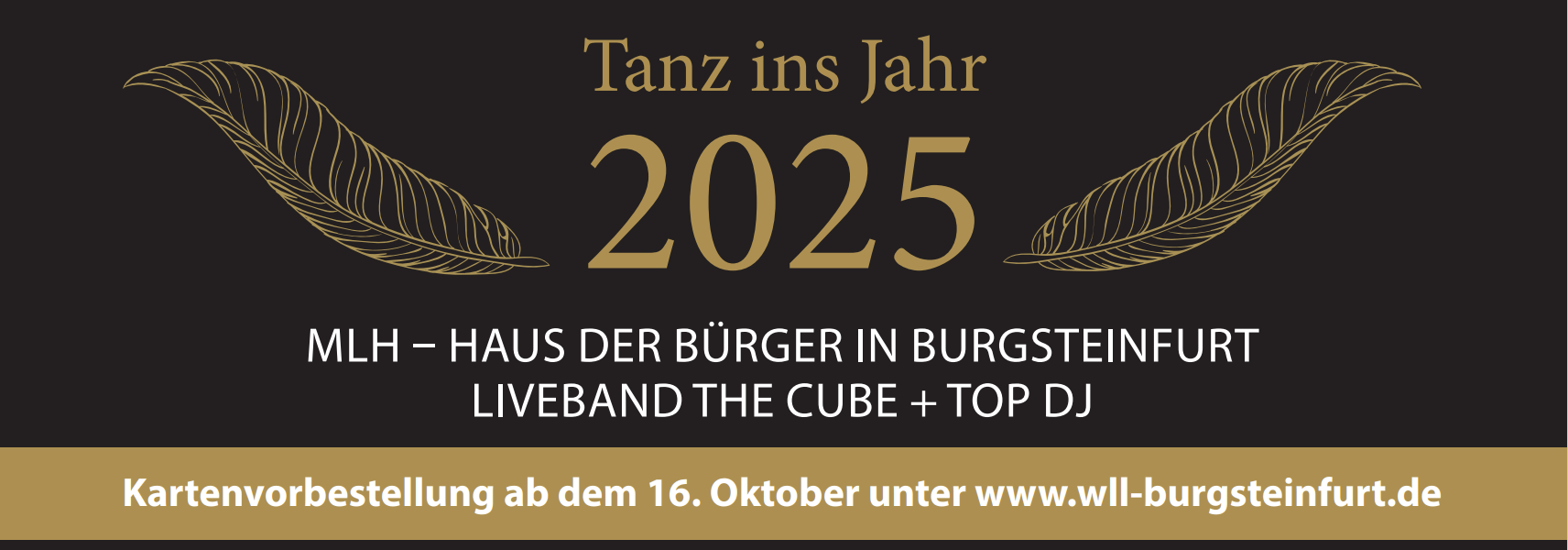 Schriftzug Banner A3